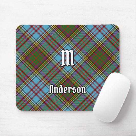 Clan Anderson Tartan Mouse Pad Mousepad (Mit Mouse)