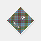 Clan Anderson Tartan Napkins Serviette (Ecke)
