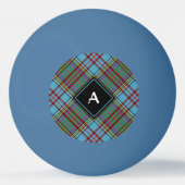 Clan Anderson Tartan Ping Pong Ball Tischtennisball (Vorderseite)