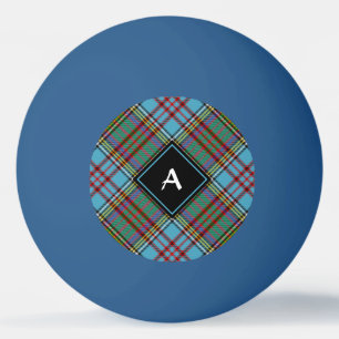 Clan Anderson Tartan Ping Pong Ball Tischtennisball