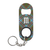 Clan Anderson Tartan Schlüsselanhänger Bottle Open Mini Flaschenöffner (Vorderseite)