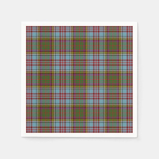 Clan Anderson Tartan Serviette (Vorderseite)