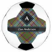 Clan Anderson Tartan Soccer Ball (Vorderseite)