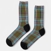 Clan Anderson Tartan Socks Socken (Linkes Detail)