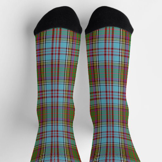 Clan Anderson Tartan Socks Socken (Oben)