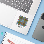Clan Anderson Tartan Sticker (Laptop mit iPhone)
