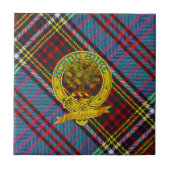 Clan Anderson Tartan und Motif Fliese (Vorderseite)