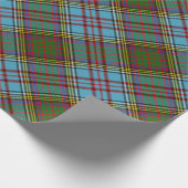 Clan Anderson Tartan Wrapping Paper Geschenkpapier (Ecke)