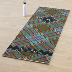 Clan Anderson Tartan Yoga Mat Yogamatte