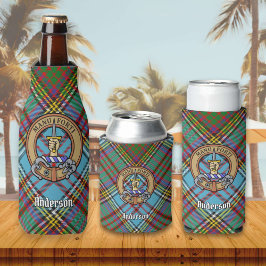 Clan Anderson Wappen Flasche Cooler Flaschenkühler
