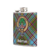 Clan Anderson Wappen Flask Flachmann (Links)