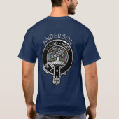 Clan Anderson Wappen T-Shirt (Rückseite)
