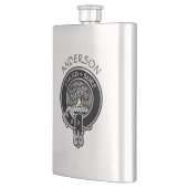 Clan Anderson Wappen & Tartan Flask Flachmann (Links)