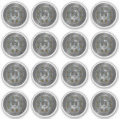 Clan Anderson Wappen & Tartan Knot Aufkleber (Vorderseite)