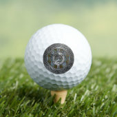 Clan Anderson Wappen & Tartan Knot Golfball (Insitu T-Shirt)