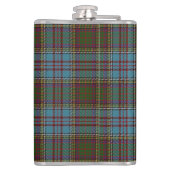 Clan-Andersontartan-alte Schottland-Flasche Flachmann (Rückseite)