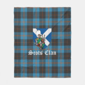 Clan Angus Ancient Tartan Kariert Fleecedecke (Vorderseite)