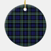 Clan Arbuthnot Abzeichen Tartan Kariert Keramik Ornament (Hinten)
