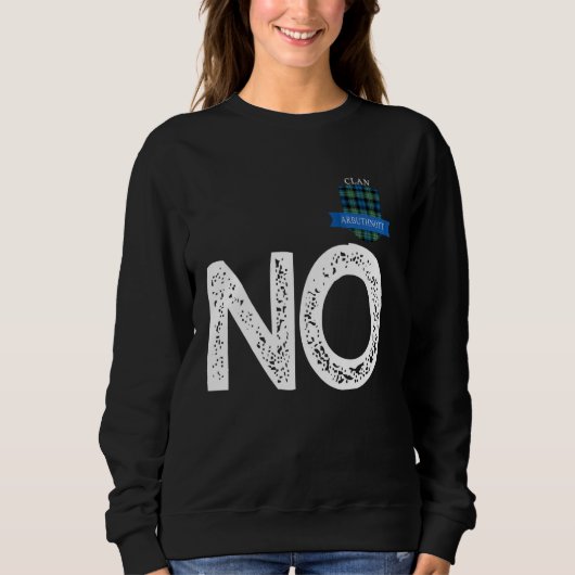 Clan Arbuthnott N und O Familienmatching Sweatshirt (Vorderseite)