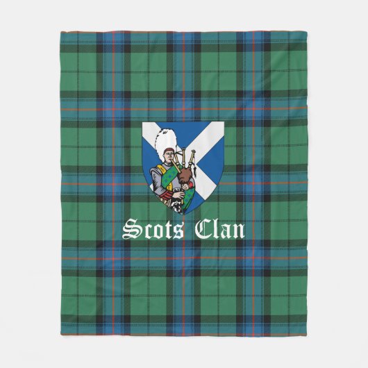 Clan Armstrong Ancient Tartan Kariert Fleecedecke (Vorderseite)