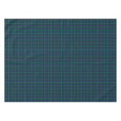 Clan Armstrong Blue und Green Scottish Tartan Tischdecke (Vorderseite (Horizontal))