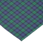 Clan Armstrong Blue und Green Scottish Tartan Tischdecke (Schrägansicht)