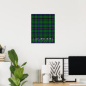 Clan Armstrong Colors of Scotland Tartan Poster (Heimbüro)