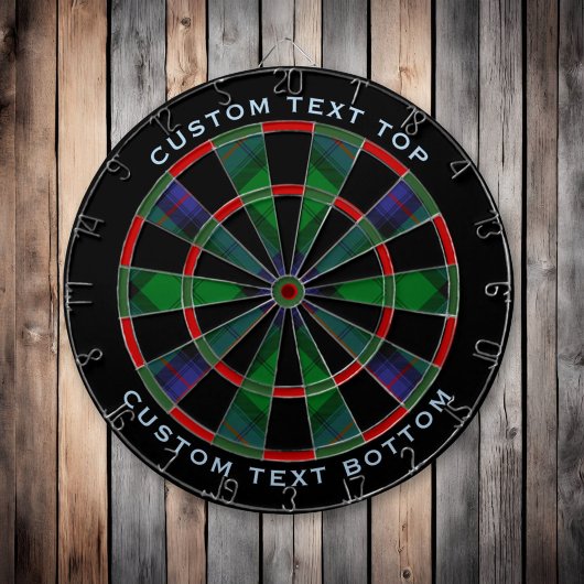 Clan Armstrong Tartan Dart Board Dartscheibe
