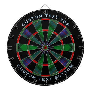 Clan Armstrong Tartan Dart Board Dartscheibe