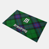 Clan Armstrong Tartan Doormat Fußmatte (Schrägansicht)