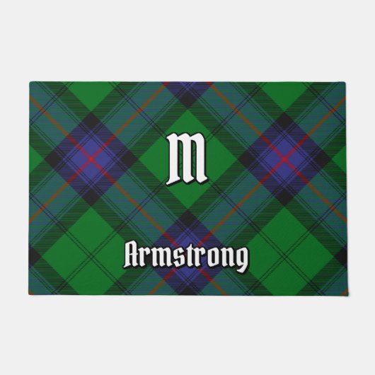 Clan Armstrong Tartan Doormat Fußmatte (Vorderseite)