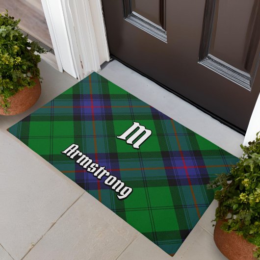 Clan Armstrong Tartan Doormat Fußmatte