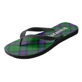 Clan Armstrong Tartan Flip Flops Badesandalen (Schrägansicht)