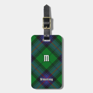Clan Armstrong Tartan Gepäck Tag Gepäckanhänger
