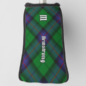 Clan Armstrong Tartan Golf Head Cover Golf Headcover (Rotieren 90)