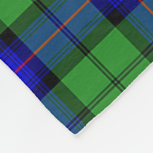 Clan Armstrong Tartan Kariert Fleecedecke (Ecke)
