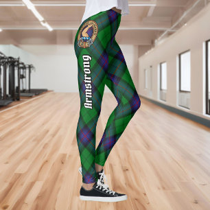 Clan Armstrong Tartan Leggings