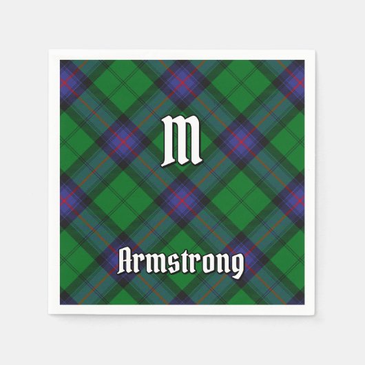 Clan Armstrong Tartan Napkins Serviette (Vorderseite)