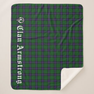 Clan Armstrong Tartan Sherpadecke