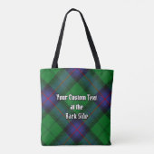 Clan Armstrong Tartan Tote Bag Tasche (Rückseite)