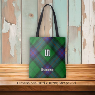 Clan Armstrong Tartan Tote Bag Tasche