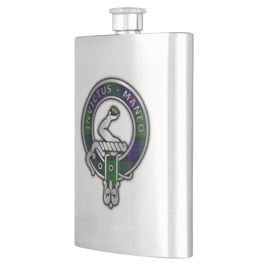 Clan Armstrong Tartan Wappen Flachmann (Links)