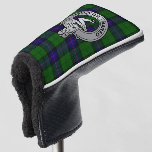 Clan Armstrong Tartan Wappen Golf Headcover (3/4 Vorderseite)