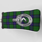 Clan Armstrong Tartan Wappen Golf Headcover (Vorderseite)