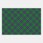 Clan Armstrong Tartan Wrapping Paper Sheets Geschenkpapier Set (Vorderseite 3)