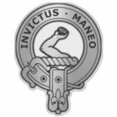 Clan Armstrong Wappen Sticker (Vorderseite)