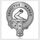 Clan Armstrong Wappen Sticker (Blatt)