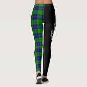Clan Armstrong Wappen & Tartan Leggings (Rückseite)