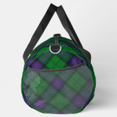 Clan Armstrong Wappen über Tartan Duffle Bag (Rechts)
