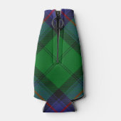 Clan Armstrong Wappen über Tartan Flasche Cooler Flaschenkühler (Rückseite)
